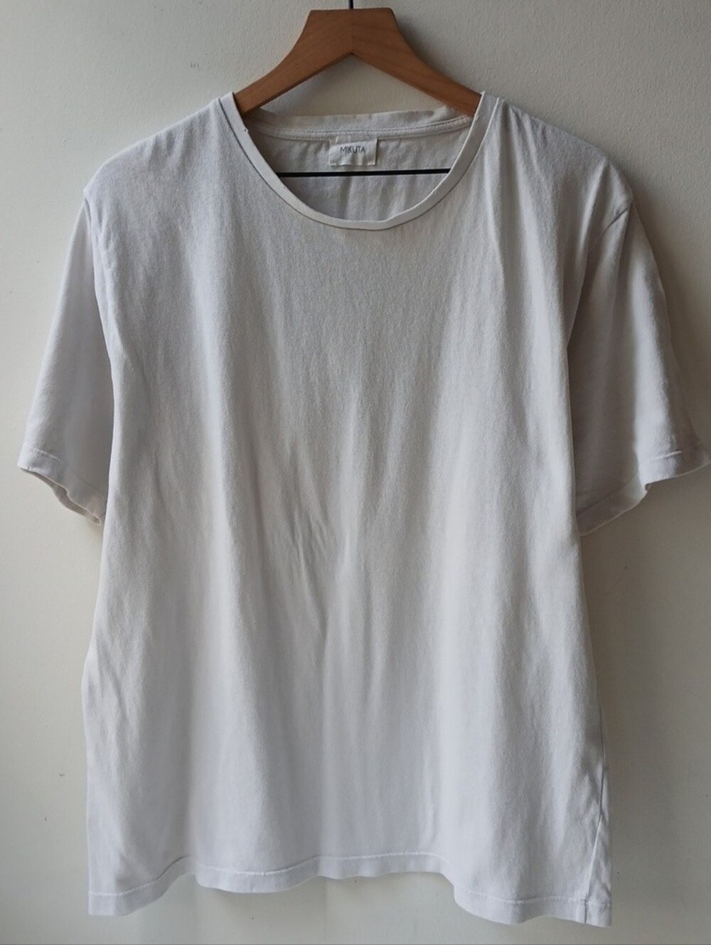 Mikuta The Off White Dry Cotton Vintage T-Shirt Women's XL